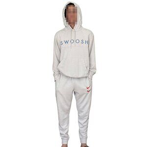 MEN'S NIKE SWOOSH HOODIES & SWEATPANTS SET